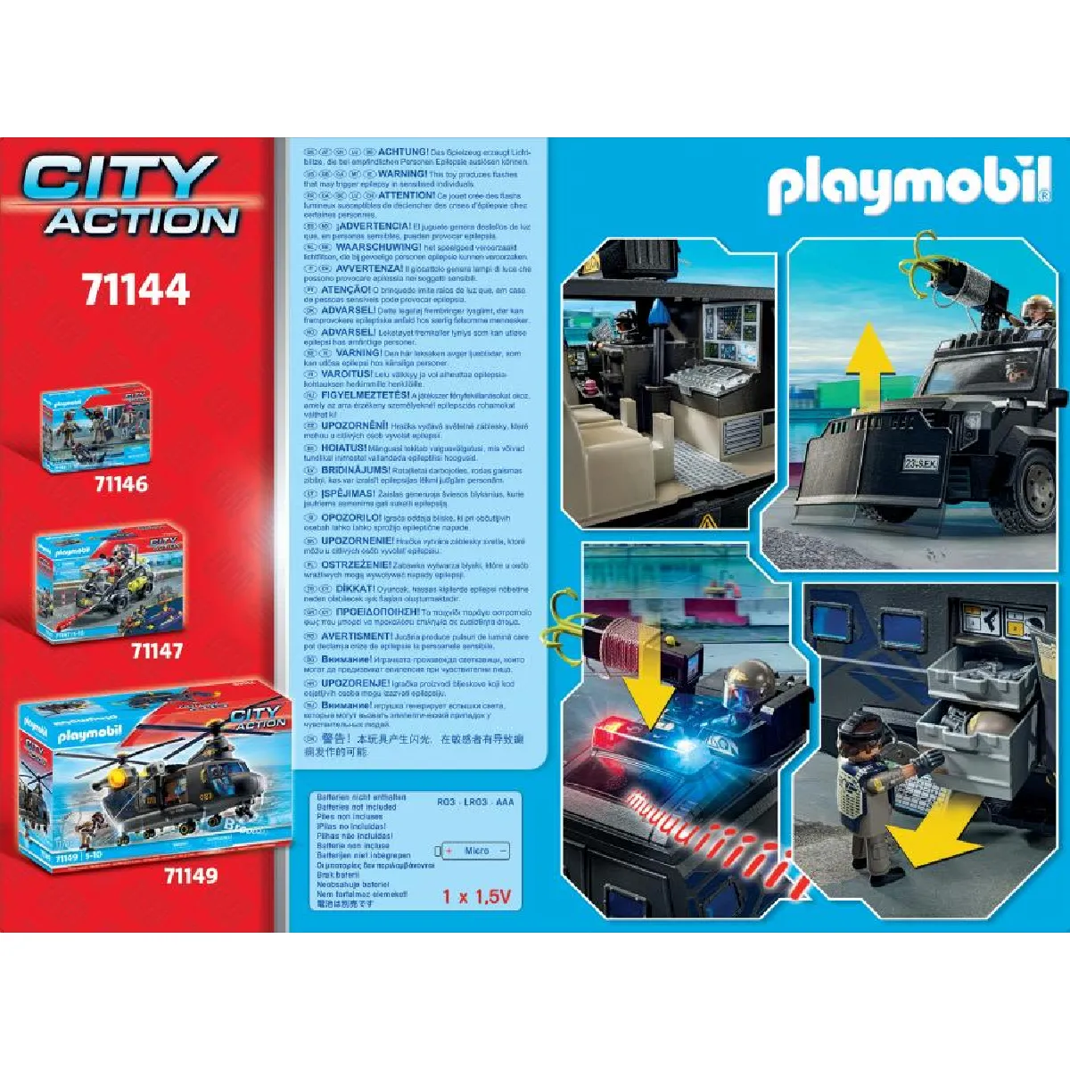 Playmobil® PLaymobil Véhicule d'intervention