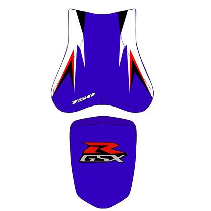 Housse de selle Bagster Bleu/Blanc/Rouge