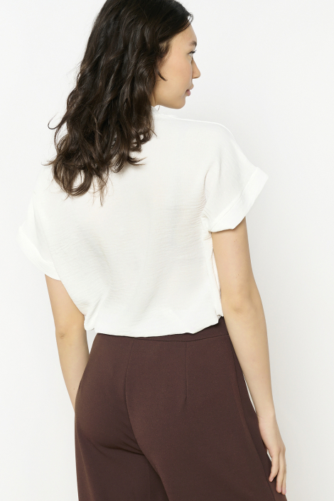 LolaLiza witte dames blouse