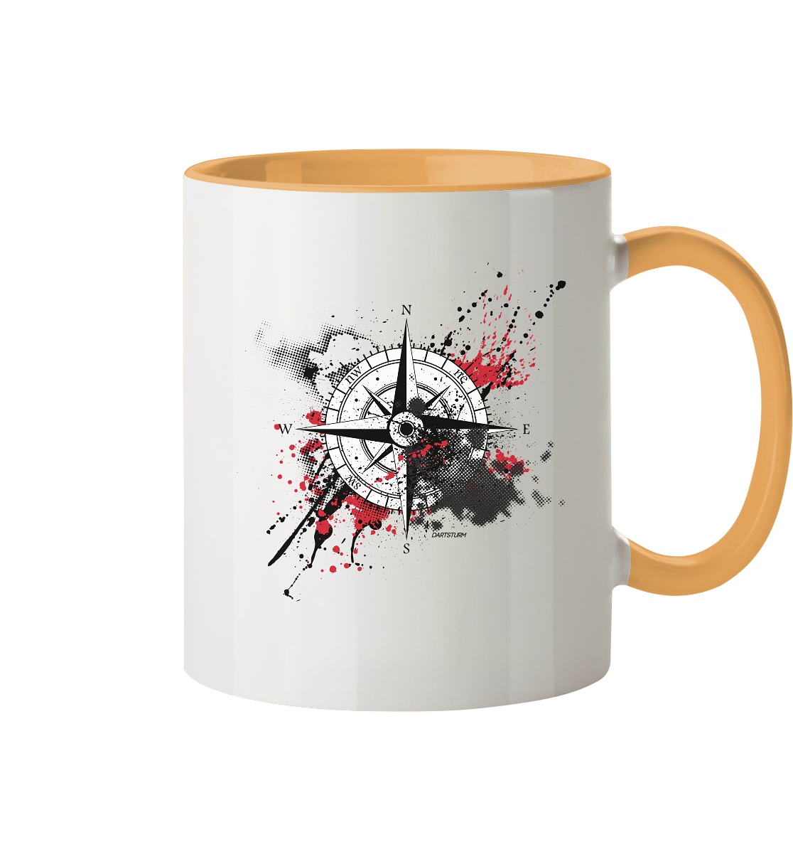 DartSturm - Navigator - Tasse zweifarbig