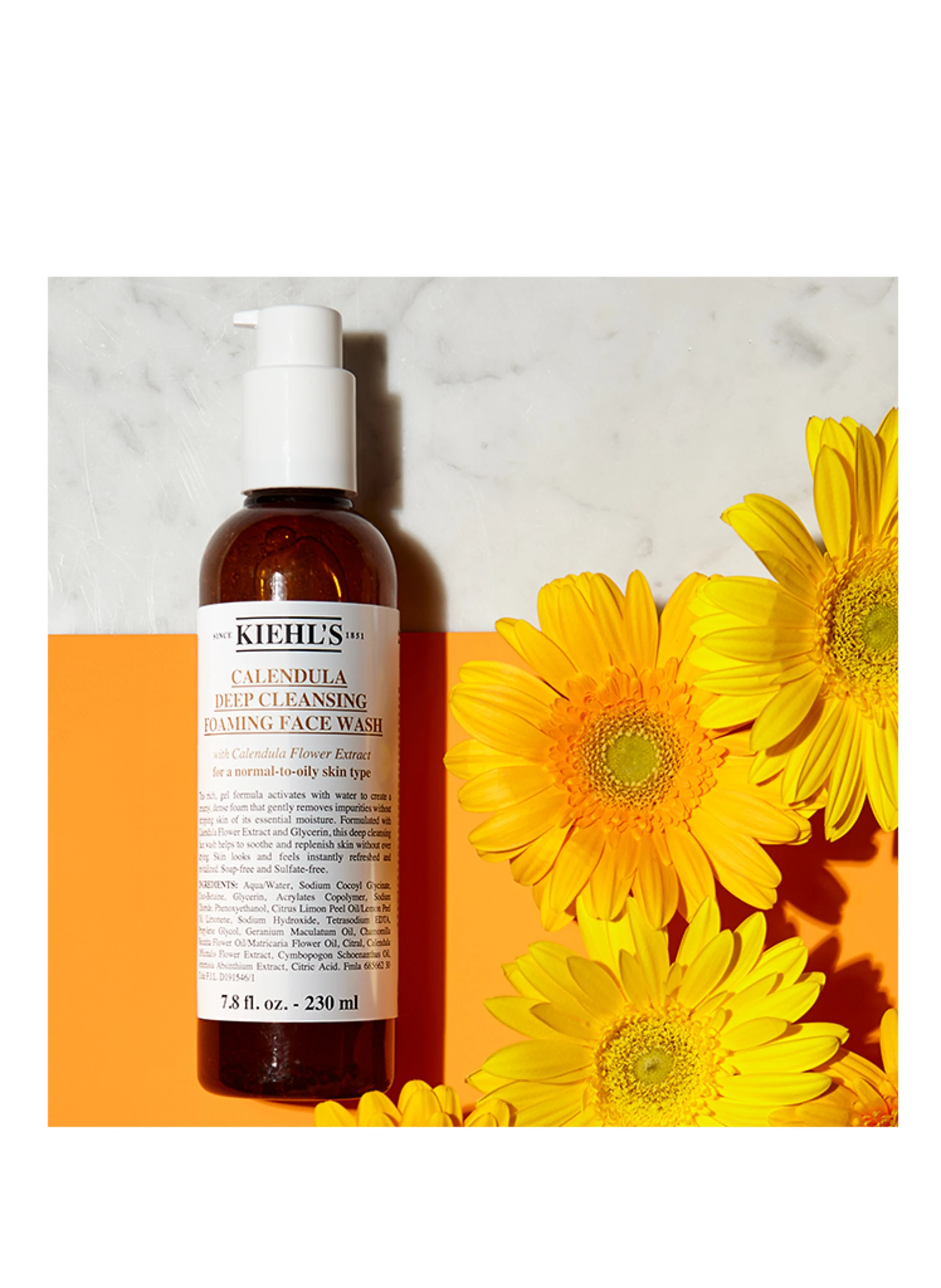 Kiehl's CALENDULA DEEP CLEANSING FOAMING FACE WASH