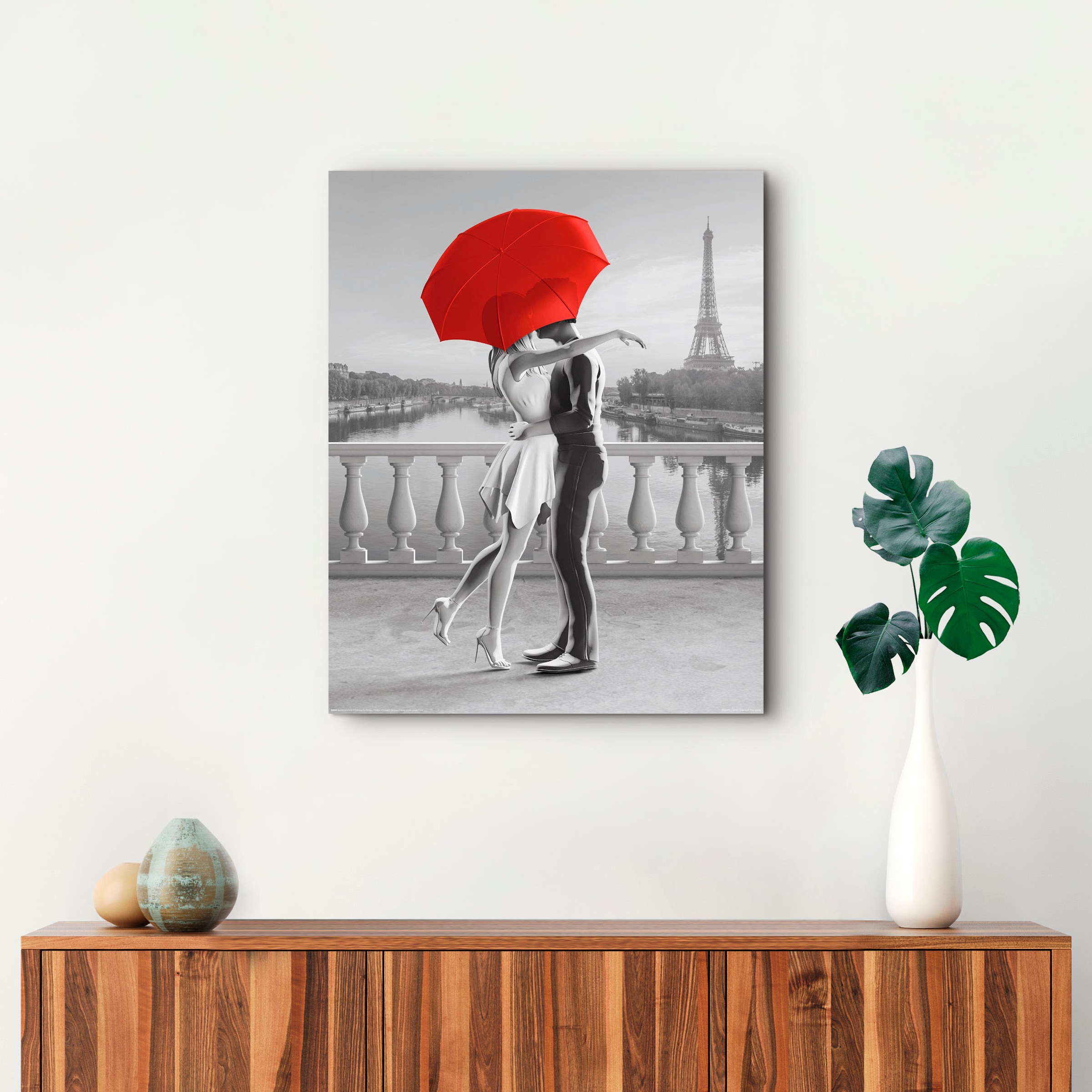 Reinders! Holzbild »Romance in Paris« 1 Stk. tlg.