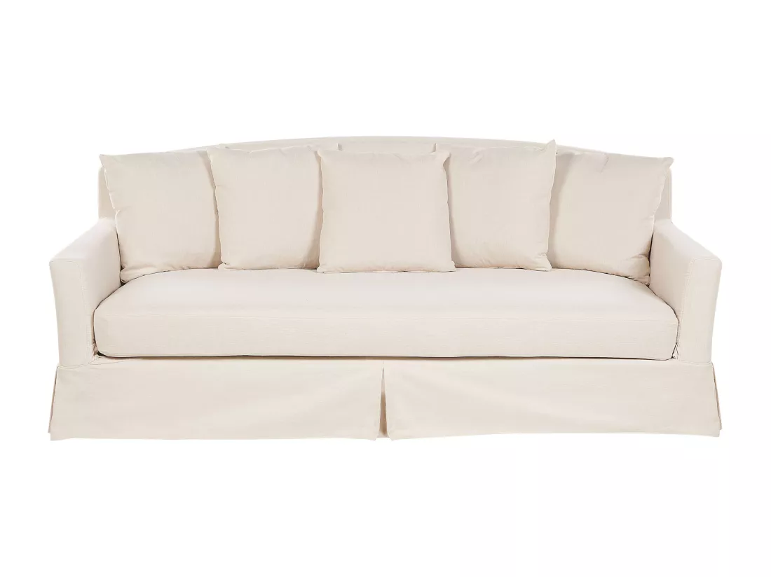 Housse de canapé 3 places GILJA Beige