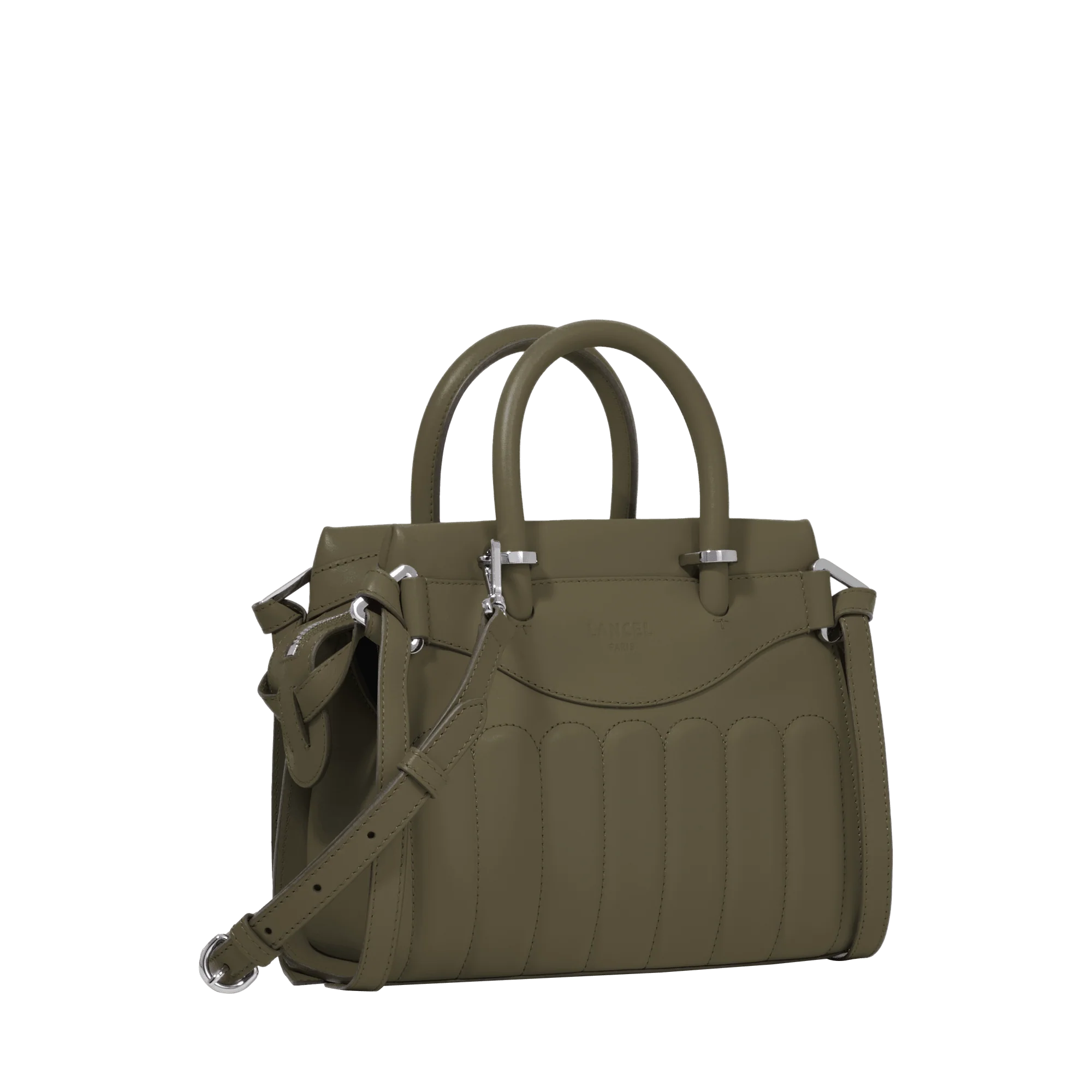 Carryall zippé S Rodeo de Lancel-Kaki Fonce