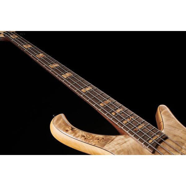 Franz Bassguitars Sirius 4 DC Poplar Burl