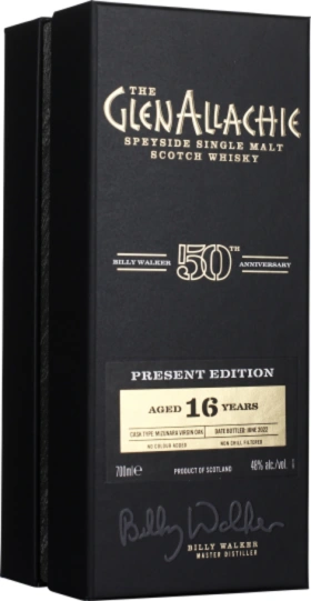 GLENALLACHIE 16 YEARS PRESENT EDITION 70CL
