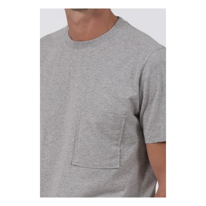 Talc T-shirt Cassius | Gris chiné