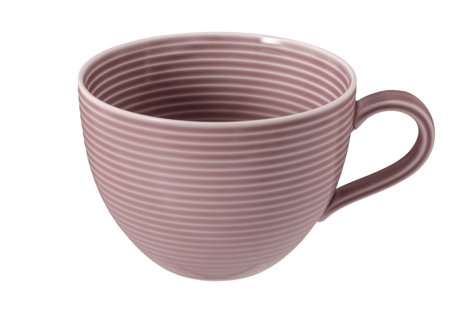 Seltmann Weiden Milchkaffeetasse BEAT 6er Set 350 ml Altrosa