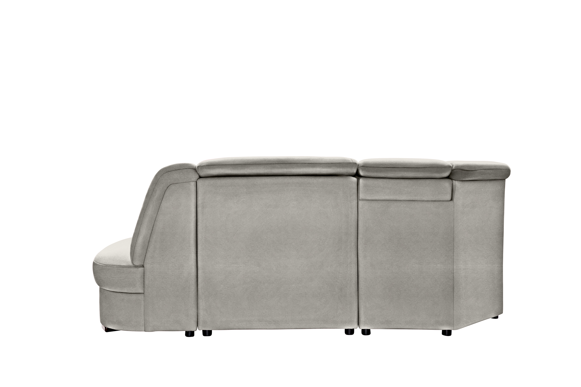 polsterpower Wohnlandschaft - Saddle alu - Basismodell - links