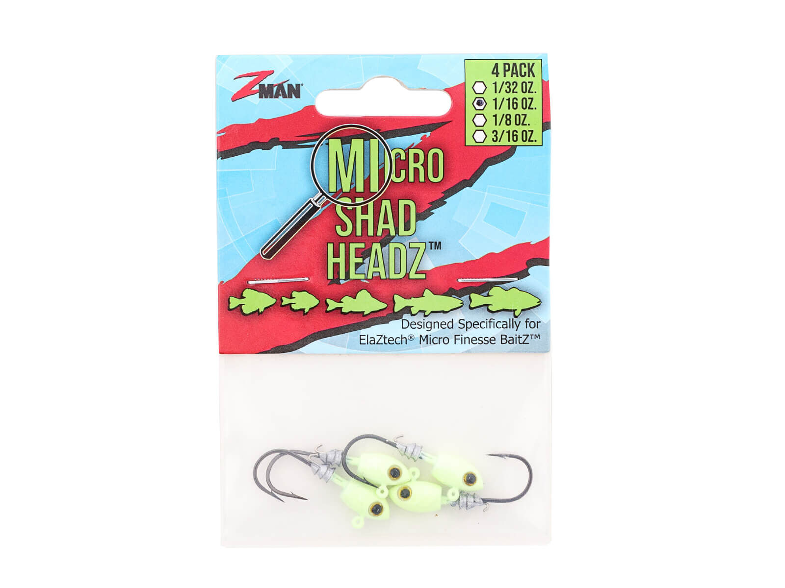 Micro Shad HeadZ (Z-Man)