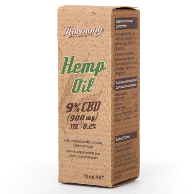 Harmony Pet Natural Hemp-Oil 9% 10ml