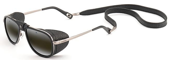 VUARNET - GLACIER PILOTE MATT BLACK/COQUES NOIRS SKILYNX