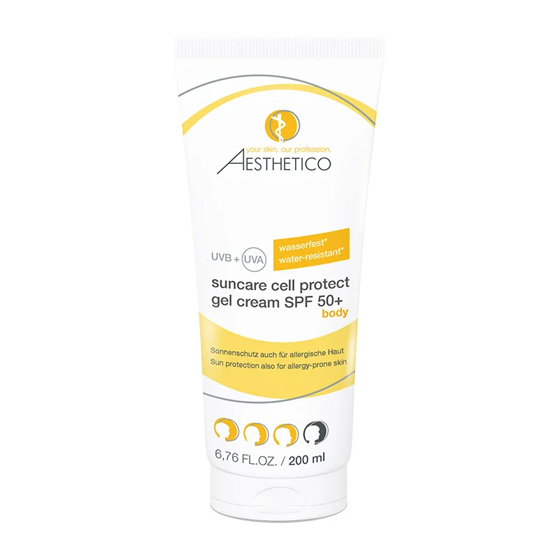 suncare cell protect gel cream SPF50+, 200ml