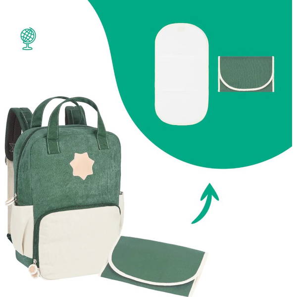 badabullebadabulle   Wickelrucksack safari