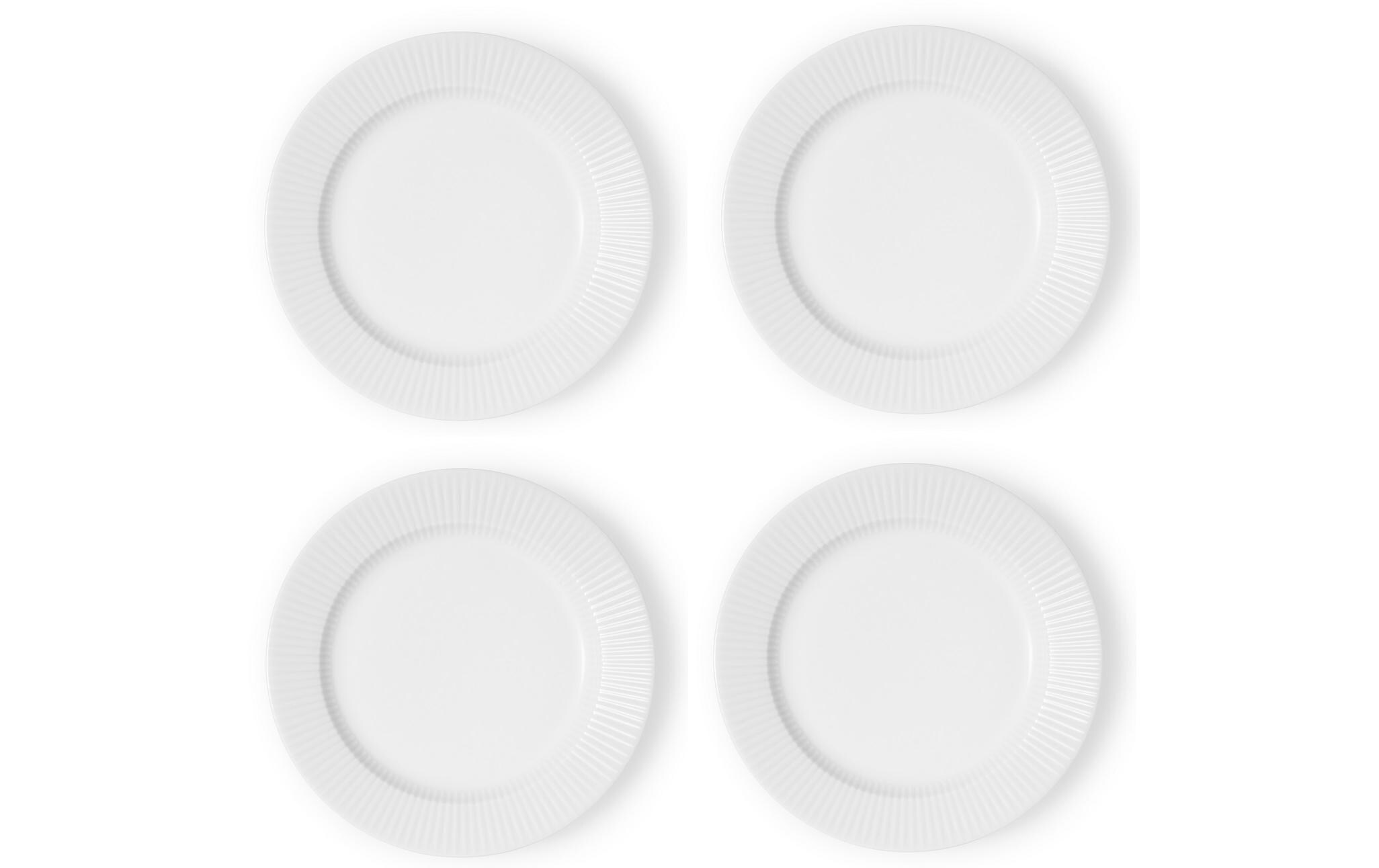 Speiseteller Legio Nova Ø 25 cm, 4 Stück, WeissSpeiseteller Set