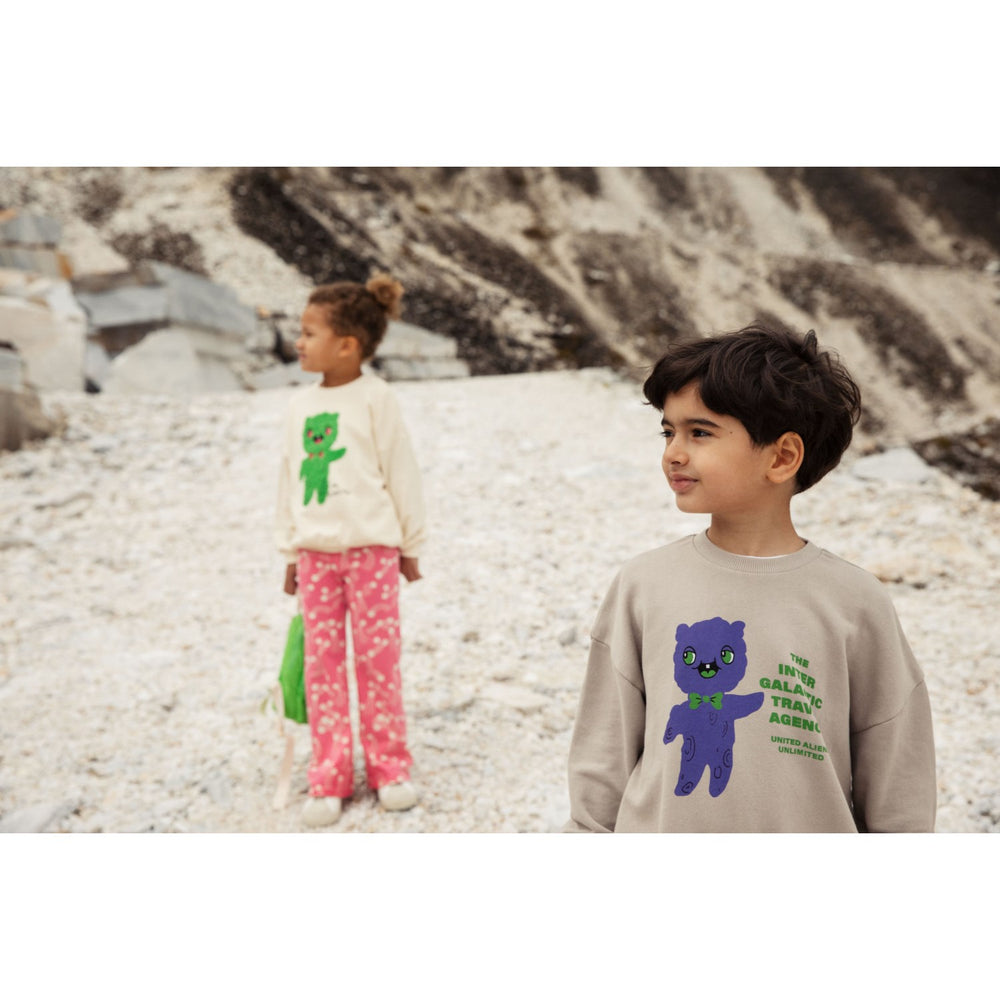 Køb Mini Rodini Pink Starfall AOP Flared Trousers