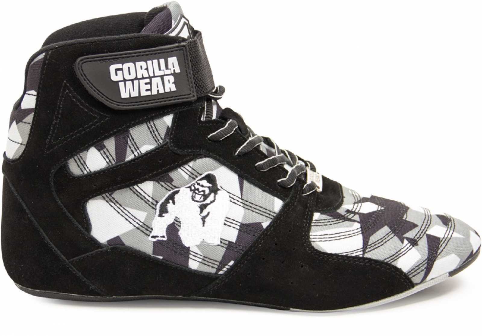 Tênis de cano alto Gorilla Wear Perry, camuflagem preta/cinza