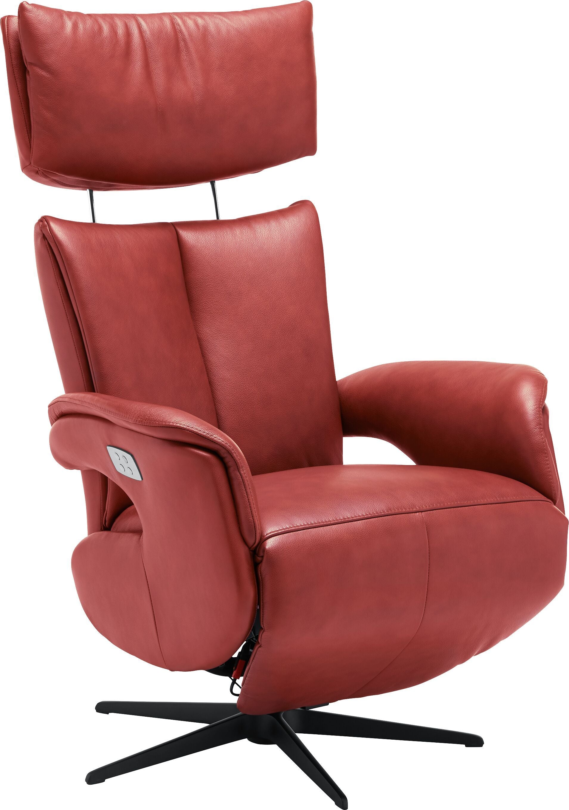 GÖTZ Relaxsessel - Rot / B: 69.0 cm x T: 81.0 cm x H: 116.0 cm