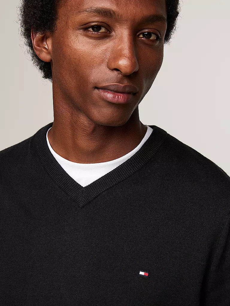 TOMMY HILFIGER Pullover schwarz