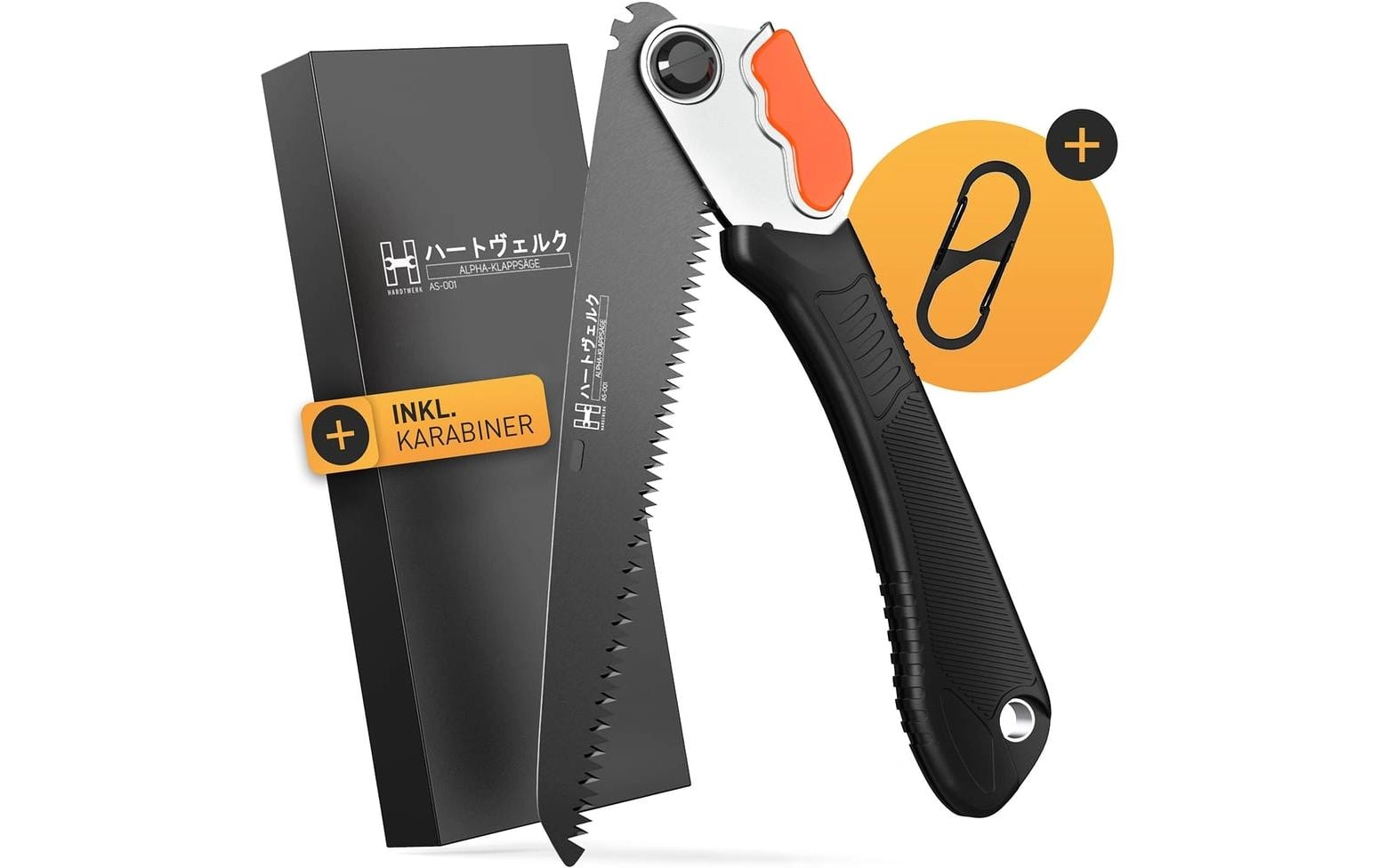 Astsäge klappbar mit Saftey Lock 21 cmHandsäge aus Karbonstahl