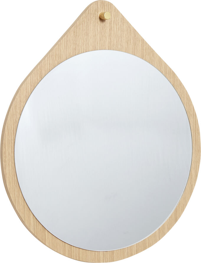 Hübsch Drop Mirror Natural Natur