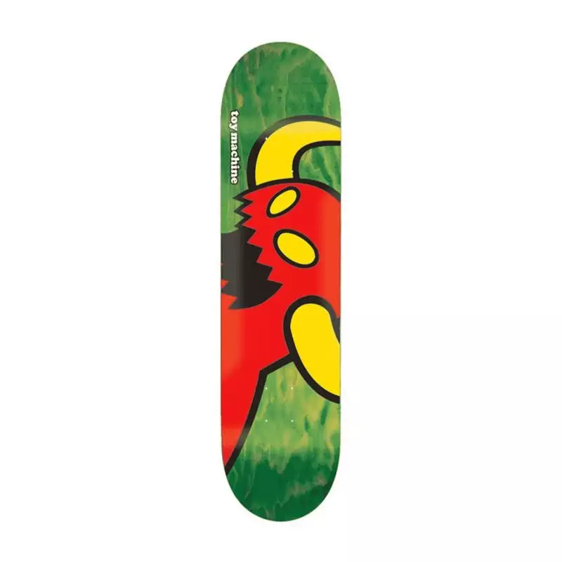 Plateau skate TOY MACHINE vice monster 8.38 green