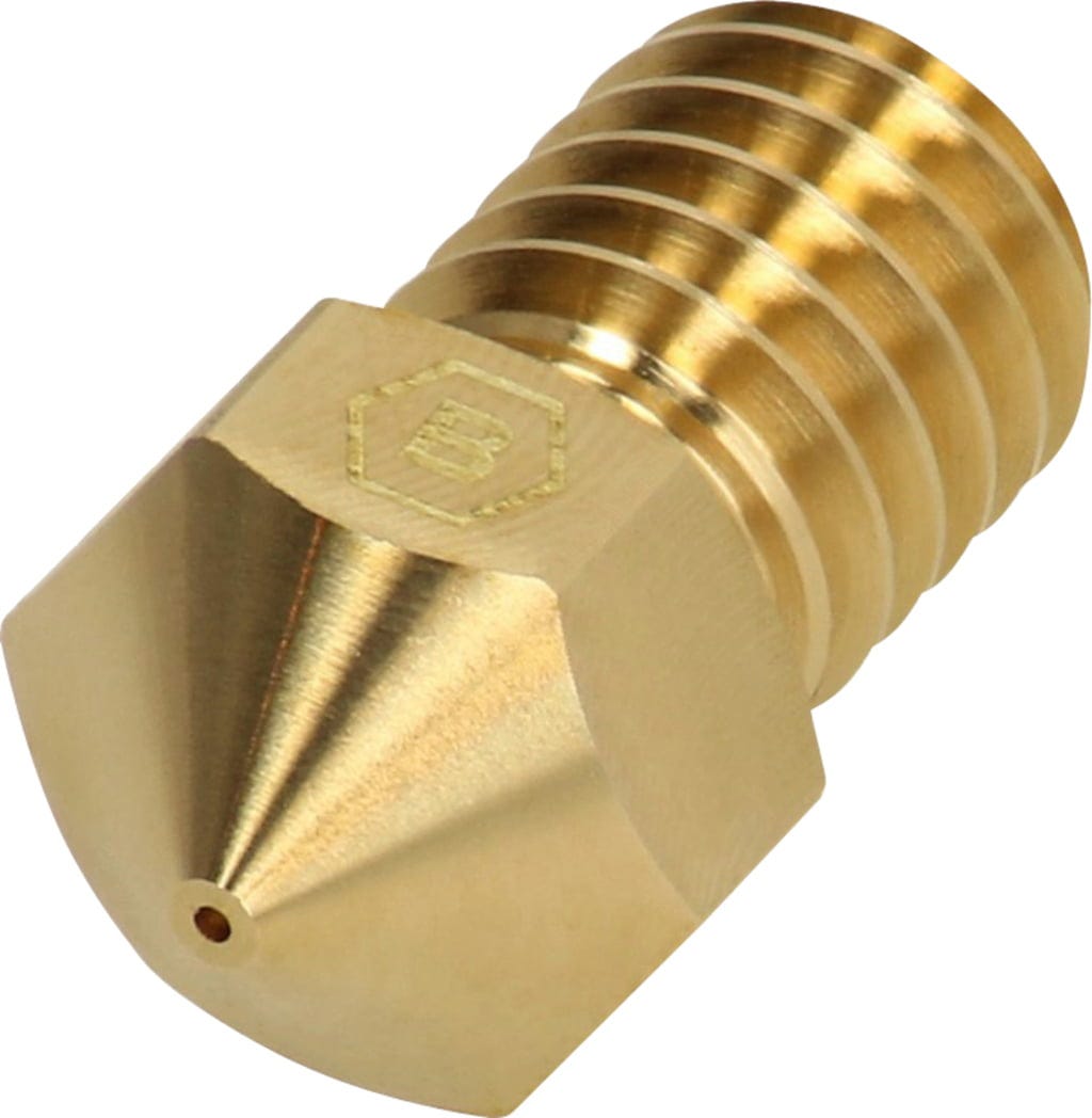 BROZZL  Düse Messing für Ultimaker 2+, 0,6 mm    Die Allround Düse für Ultimaker 2+ Serie in verschiedenen Durchmessern aus Messing