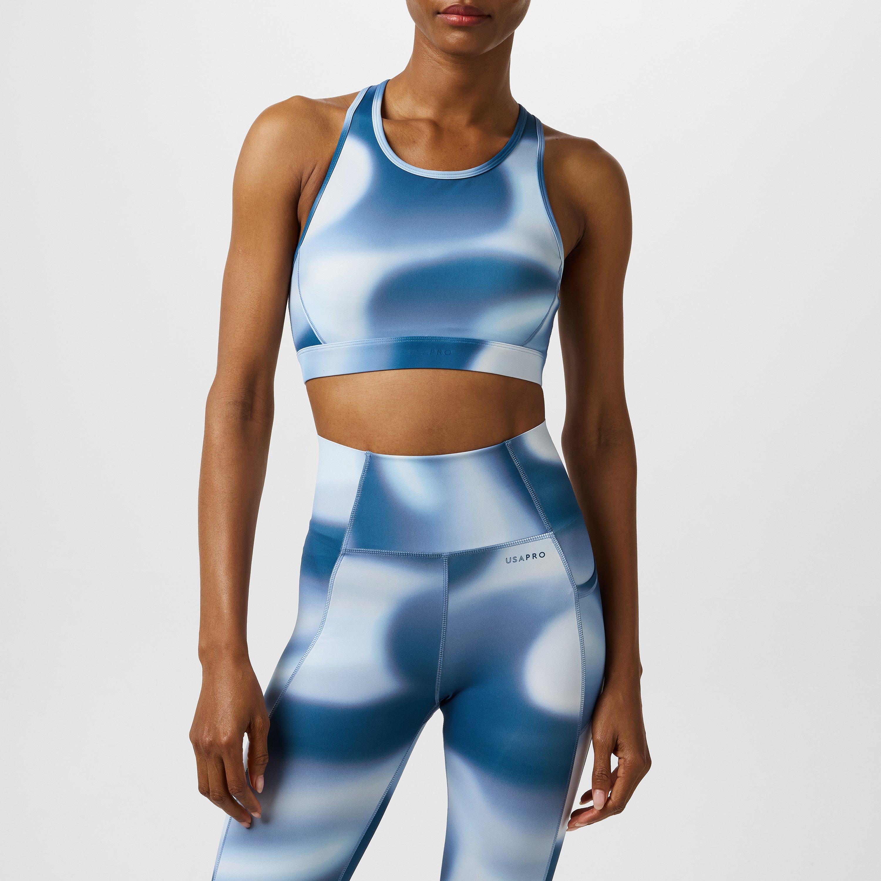 USA Pro Core Racer Back Sports Bra Womens