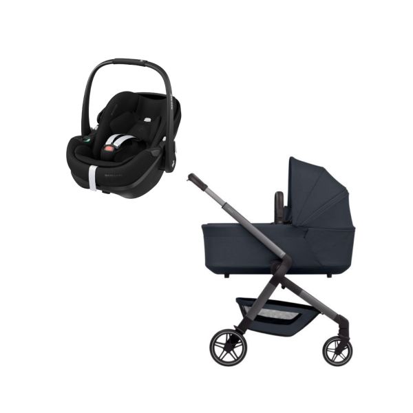 Joolz Hub 2 Kinderwagen 2-in-1 - Navy Blue | Joolz X Maxi-Cosi Pebble 360 Pro 2 Autostoeltje