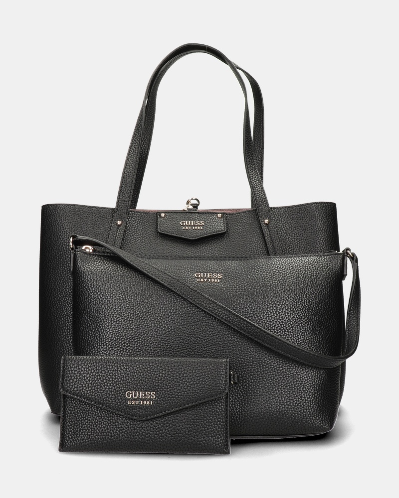 Guess Eco Brenton Handtas  - zwart