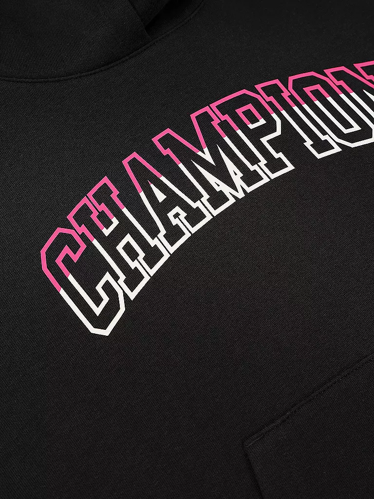 CHAMPION Mädchen Sweatkleid schwarz