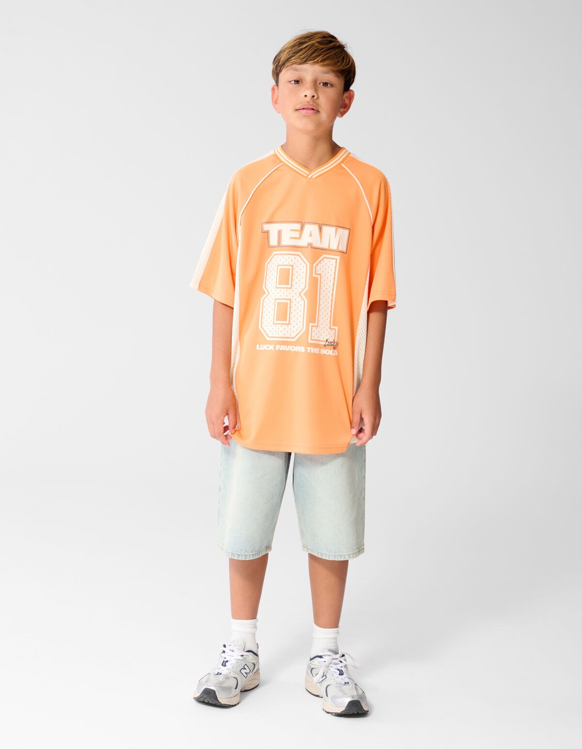 Baseball T-shirt Oranje