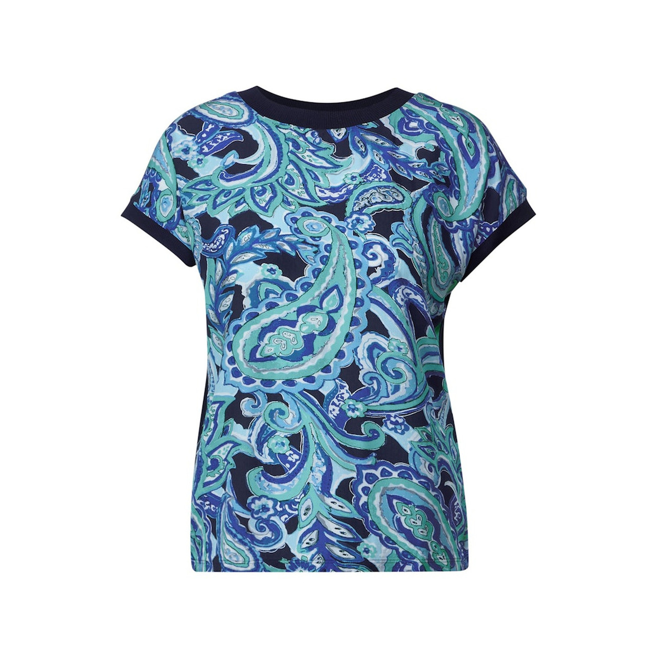 Street One LTD QR printed mat-mix shirt w