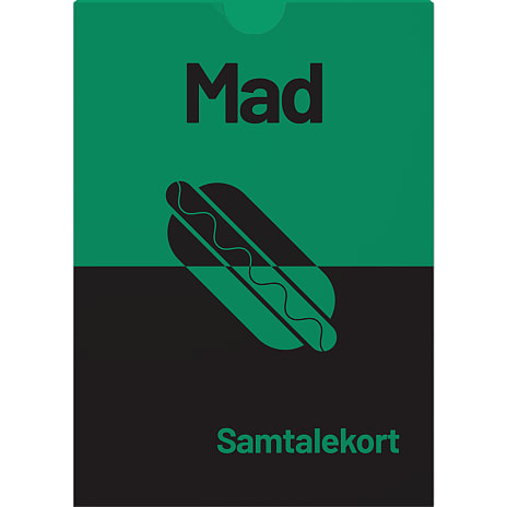 Snakspil Mad samtalekort