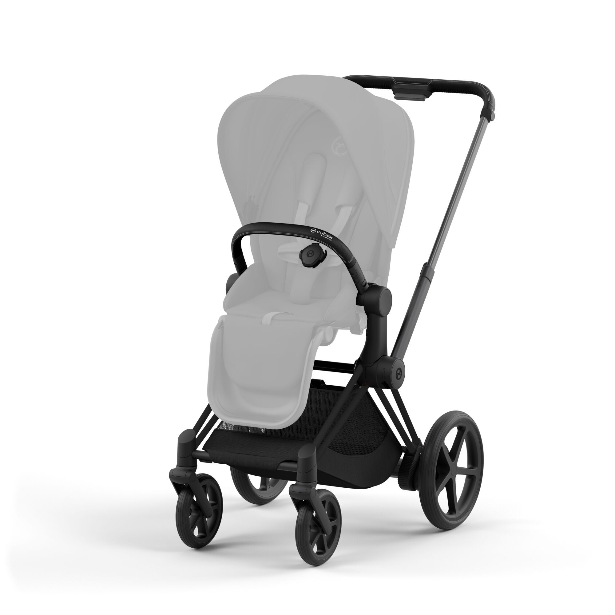 e-Priam Rahmen Matt Black
