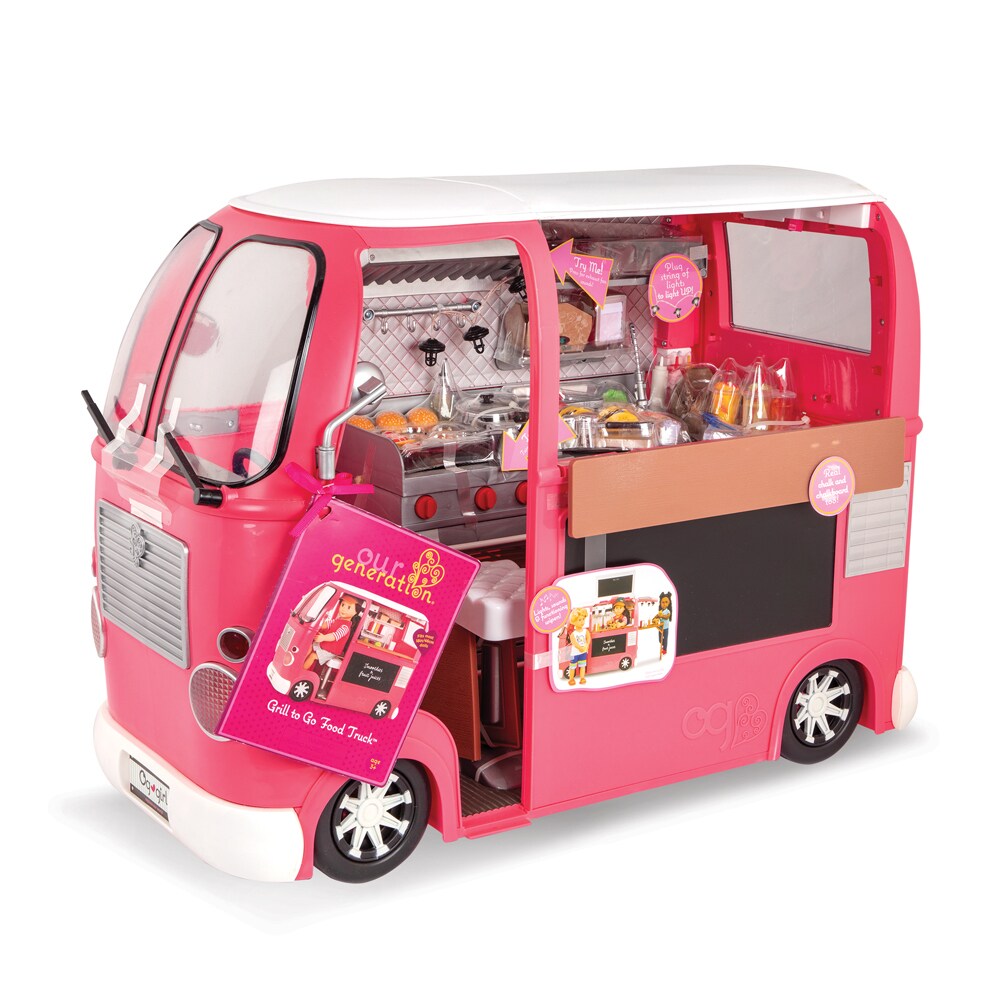 Our Generation Food Truck pink
