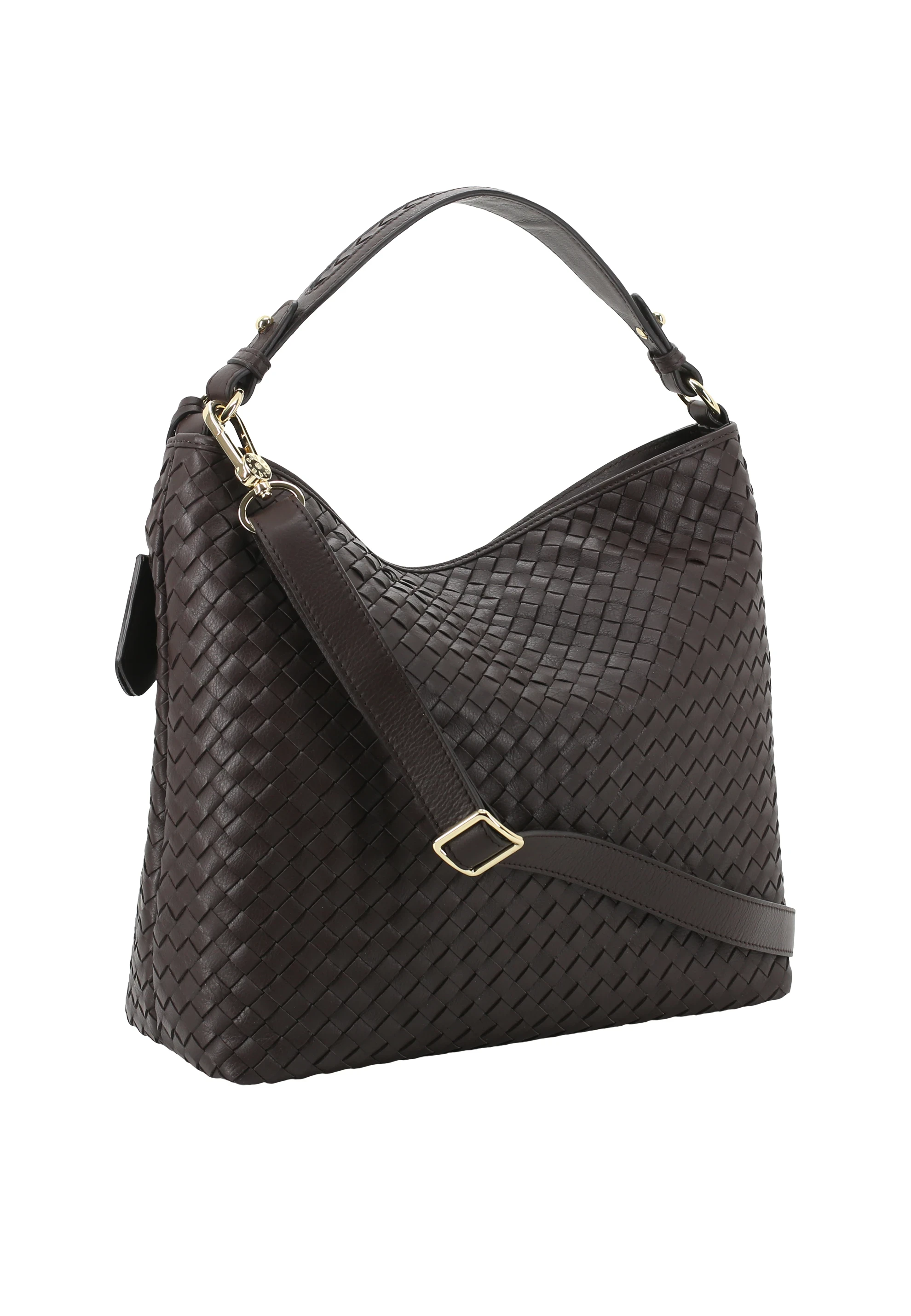 Hobo ELVI small Leather Savage woven Standard