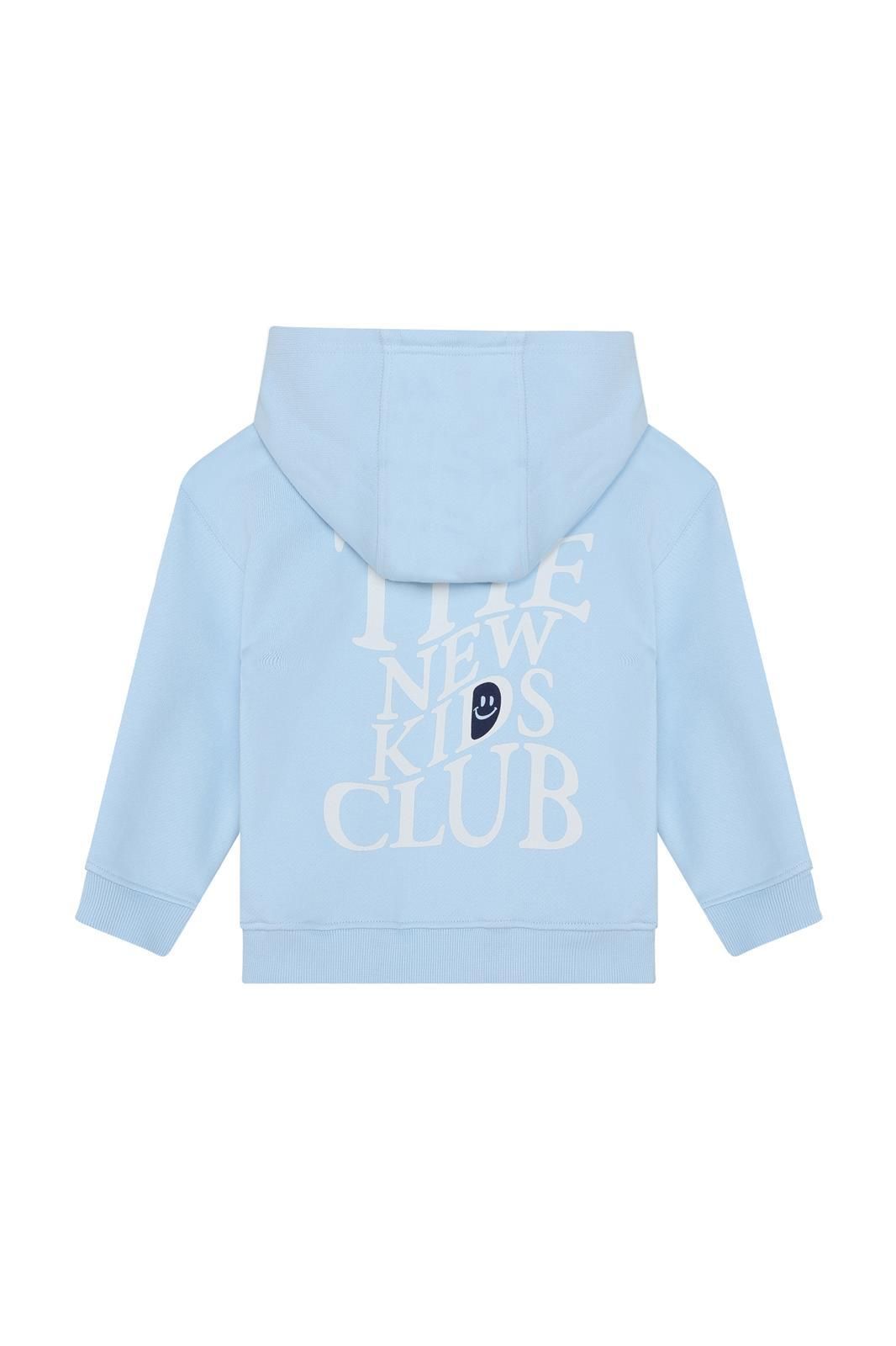 Noppies Kids Trui - Backprint - Cerulean