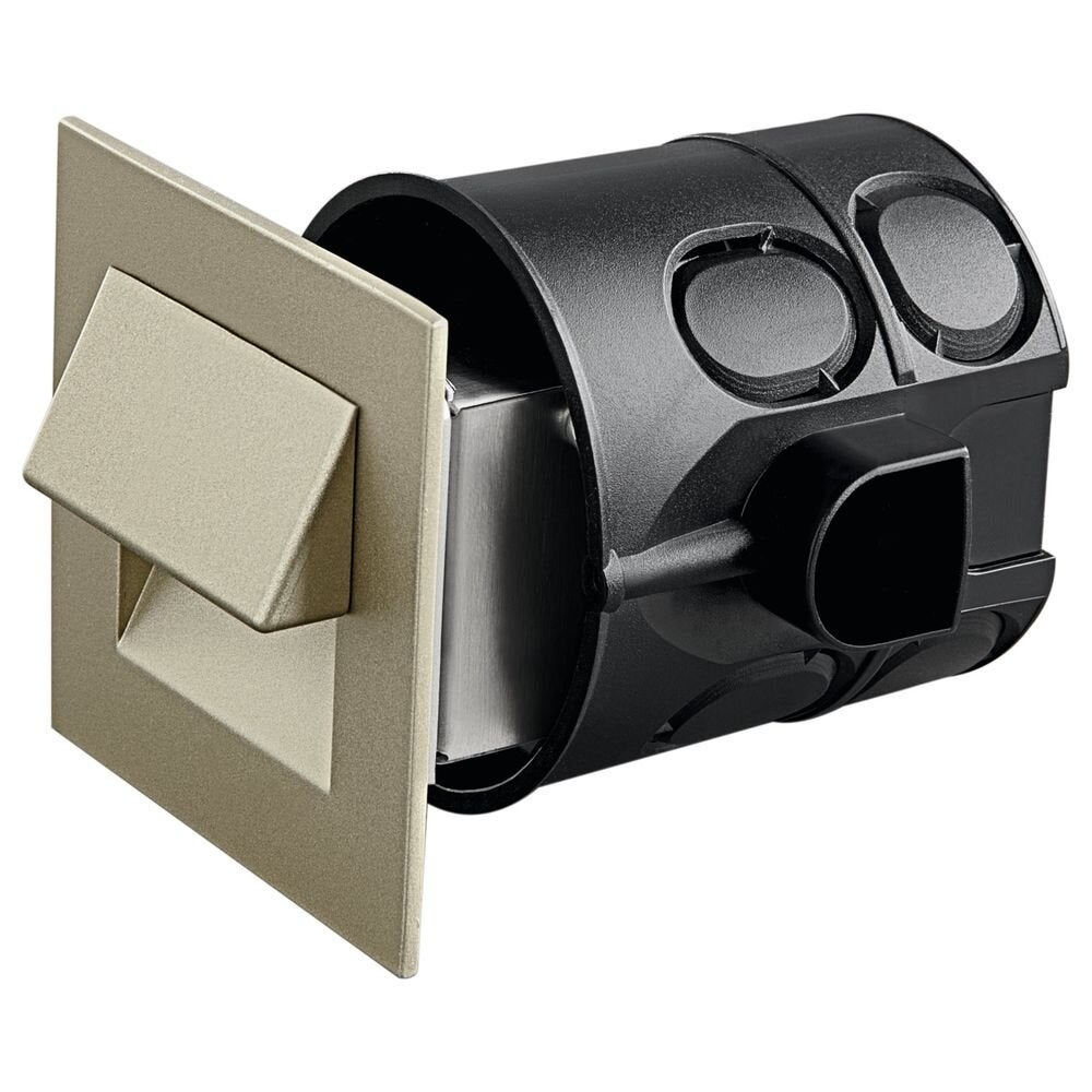 LED inbouwspot live IP44 3000K in nikkel