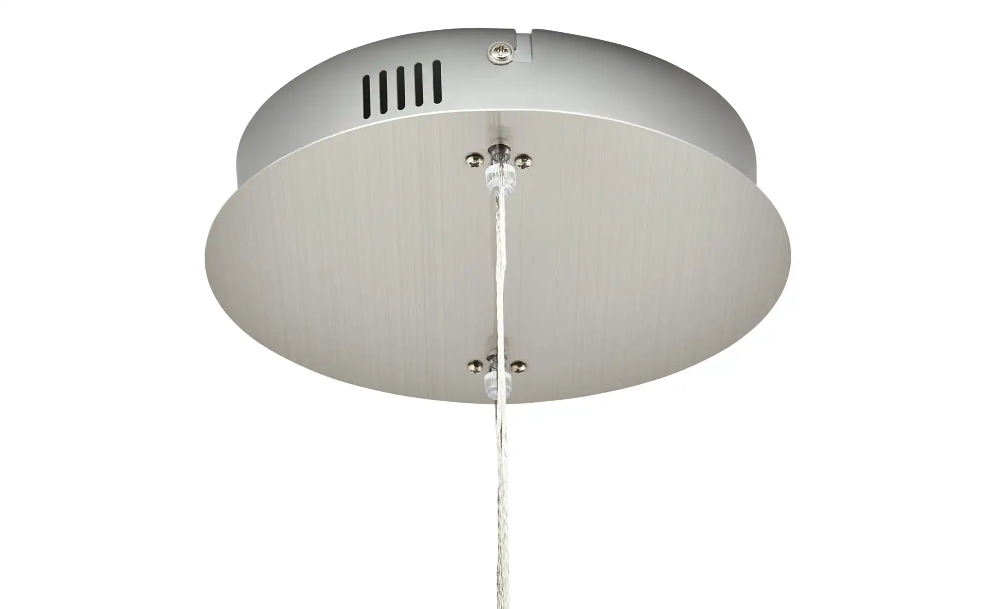 Meisterleuchten LED-Pendelleuchte, 2-flammig, nickel matt