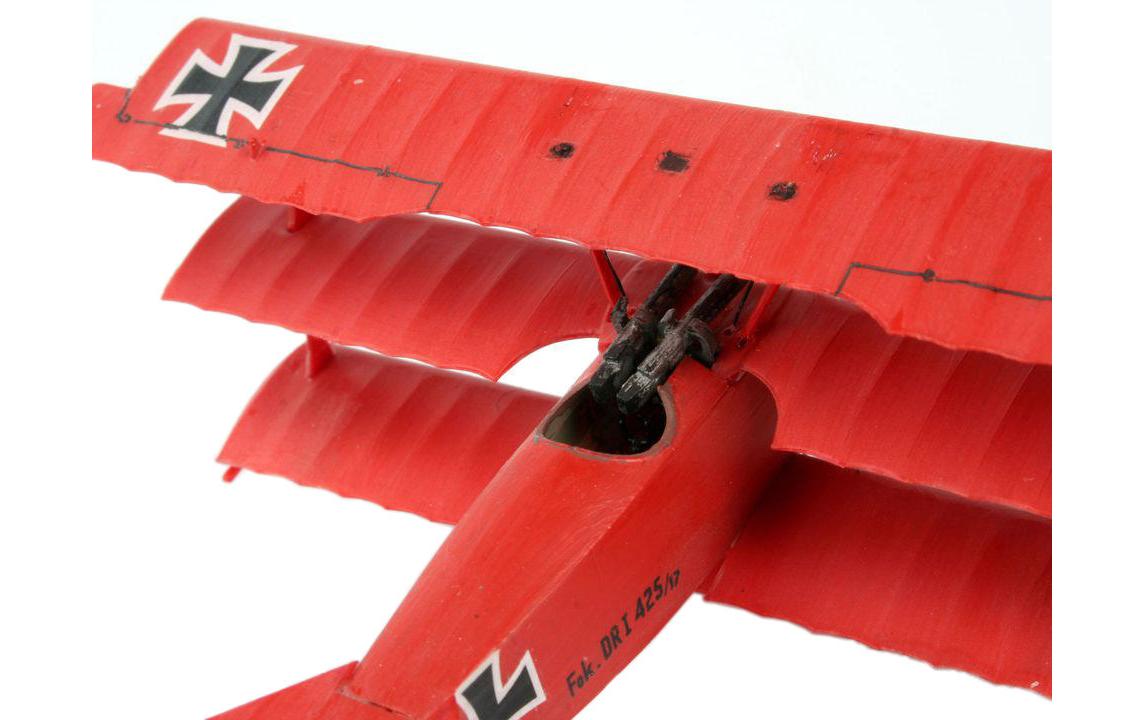 Bausatz Fokker DR.1 1:72Kunststoff Modellbausatz