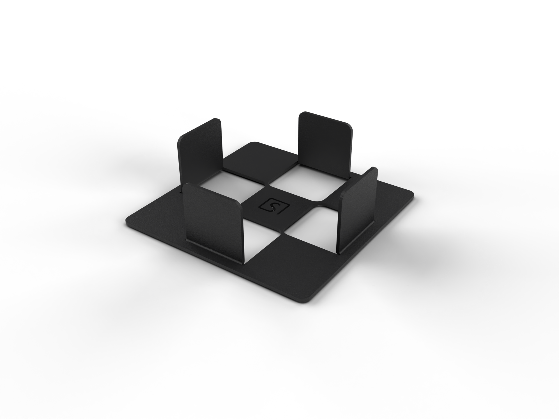 Onderzetters voor Glazen Gitzwart