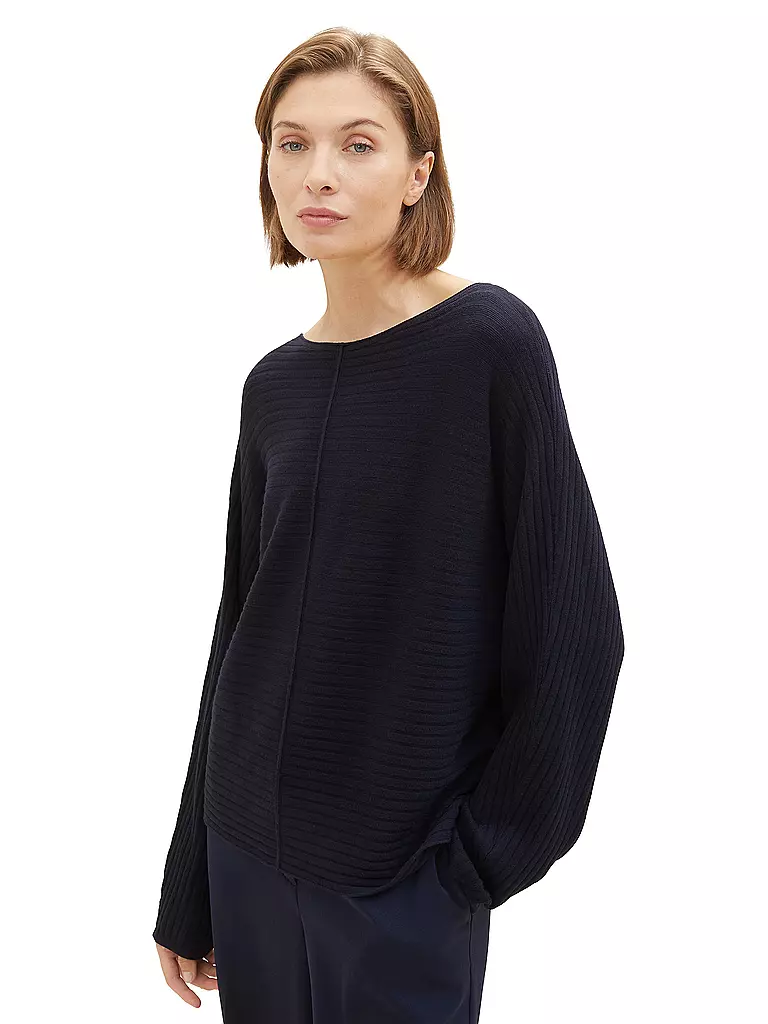 TOM TAILOR Pullover dunkelblau