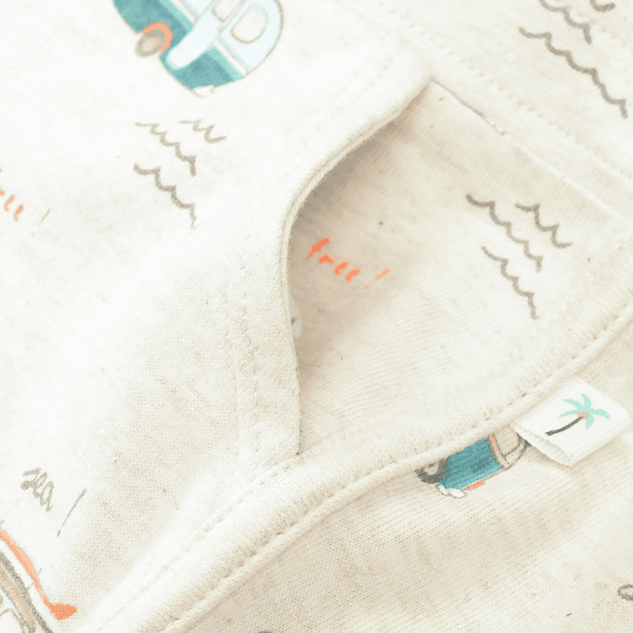 STACCATO Shorts beige melange gemustert