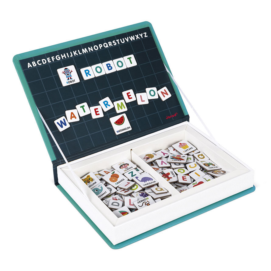 Janod Magnetibook - Alfabet Engelstalig