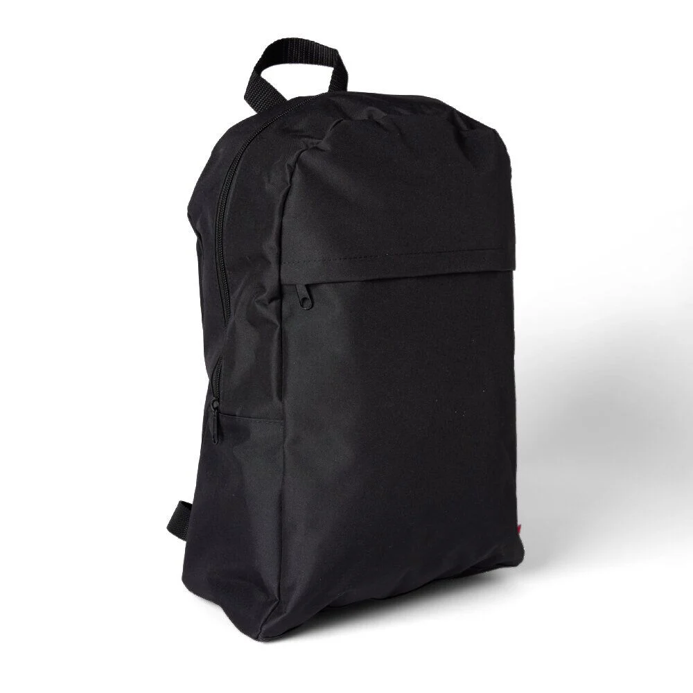 Sac à dos 27x41cm polyester rose ou noir