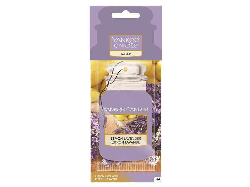Yankee Candle Auto-Lufterfrischer Car Jar Lemon Lavender Duftbaum Zitronenlavendel