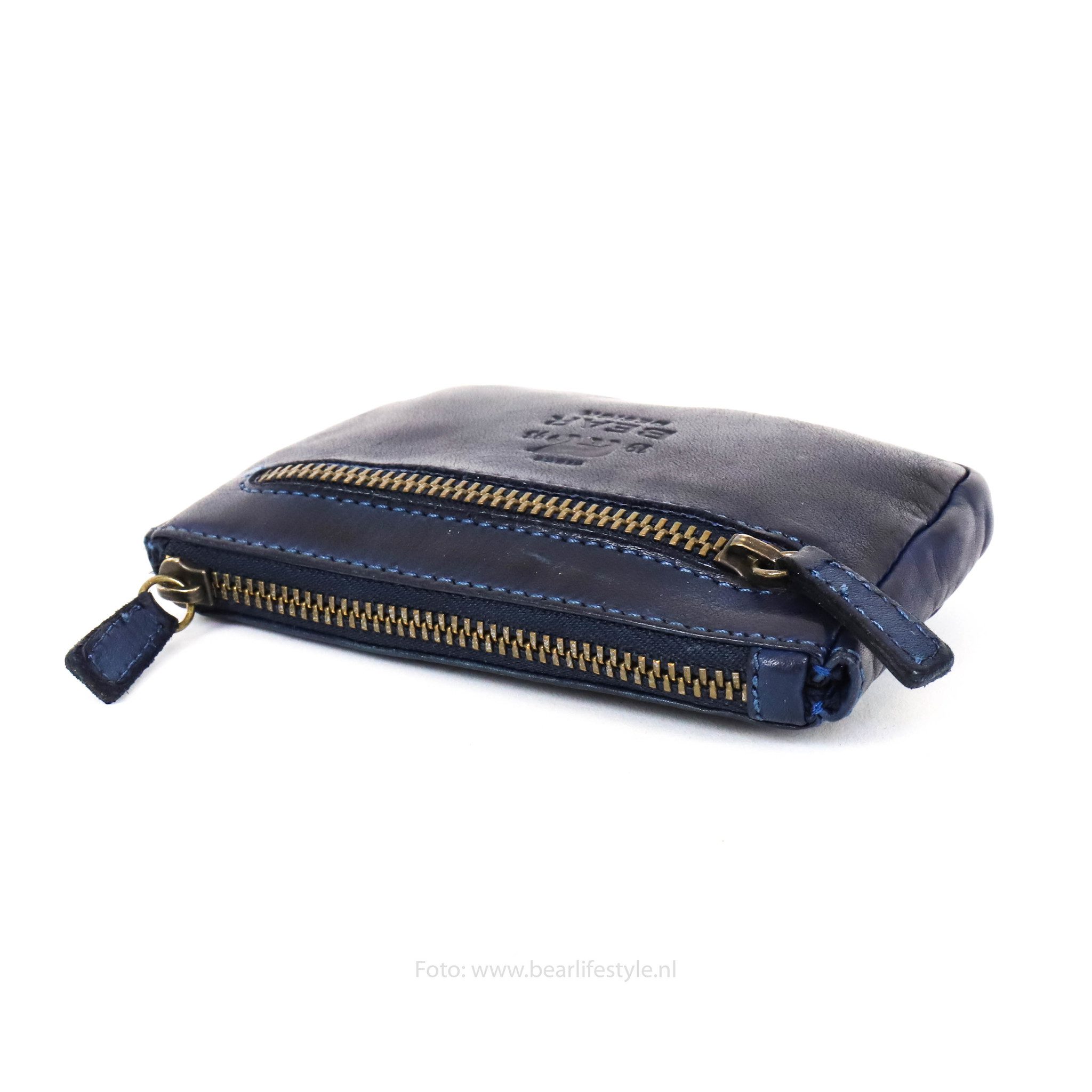 Bear Design Cow Lavato Sleuteletui Blauw CL16063