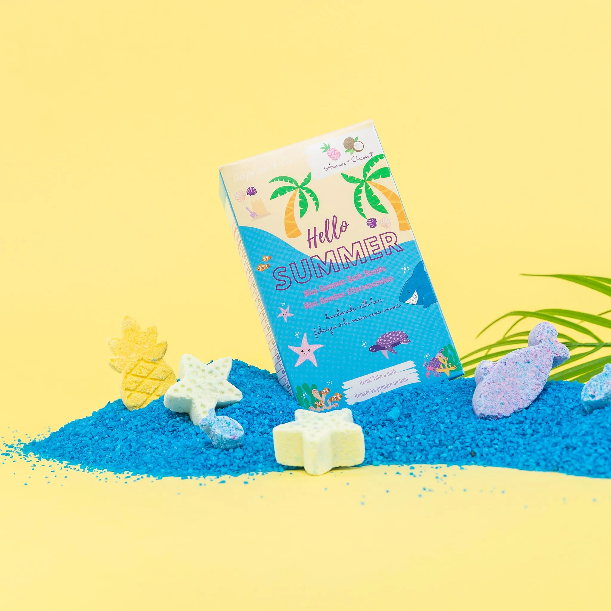 Caprice & Co Ensemble de Mini Bombes de Bain - Hello Summer