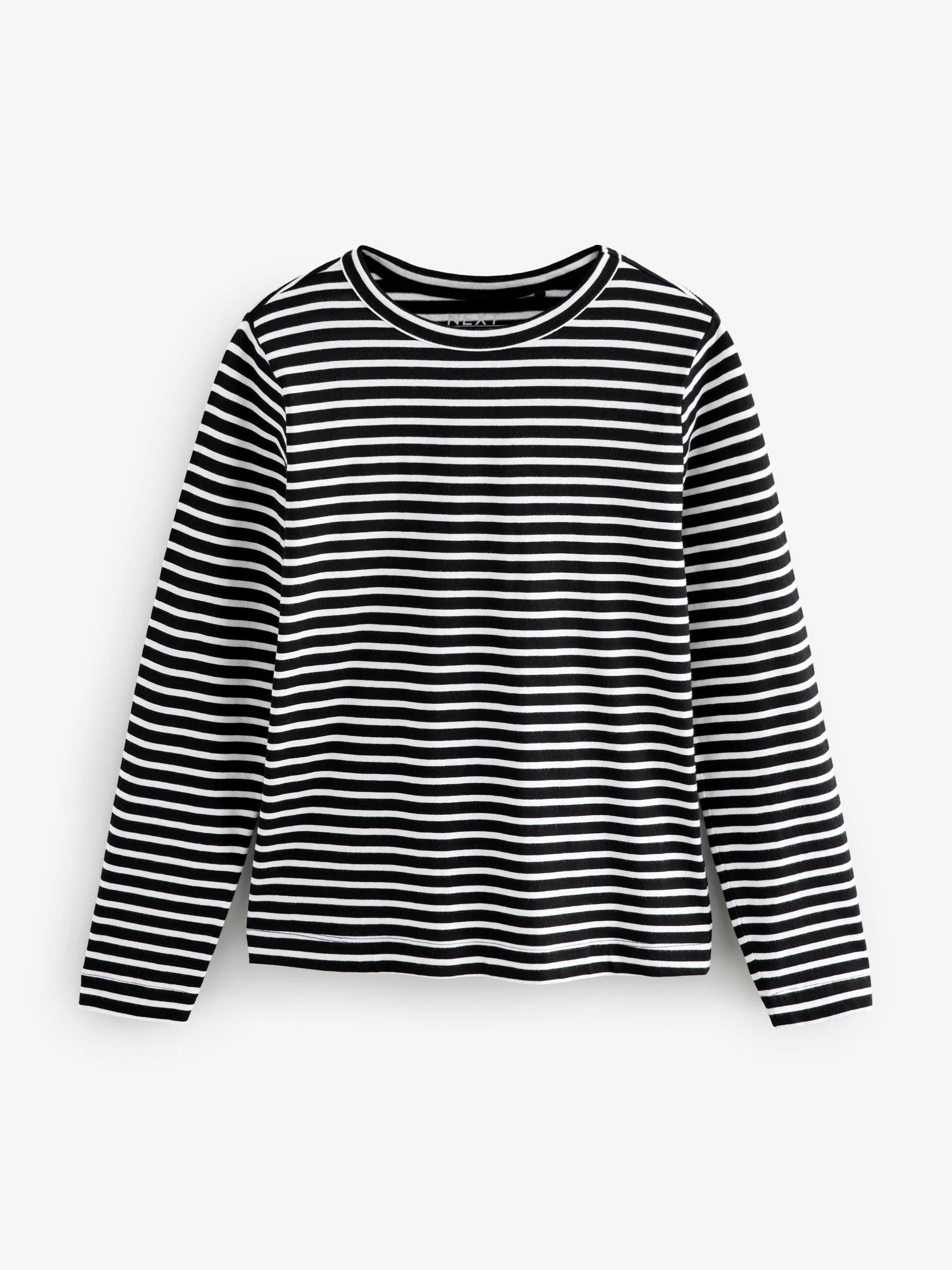 Multi - Set van 3 stuks 100% katoenen T-shirts met lange mouwen